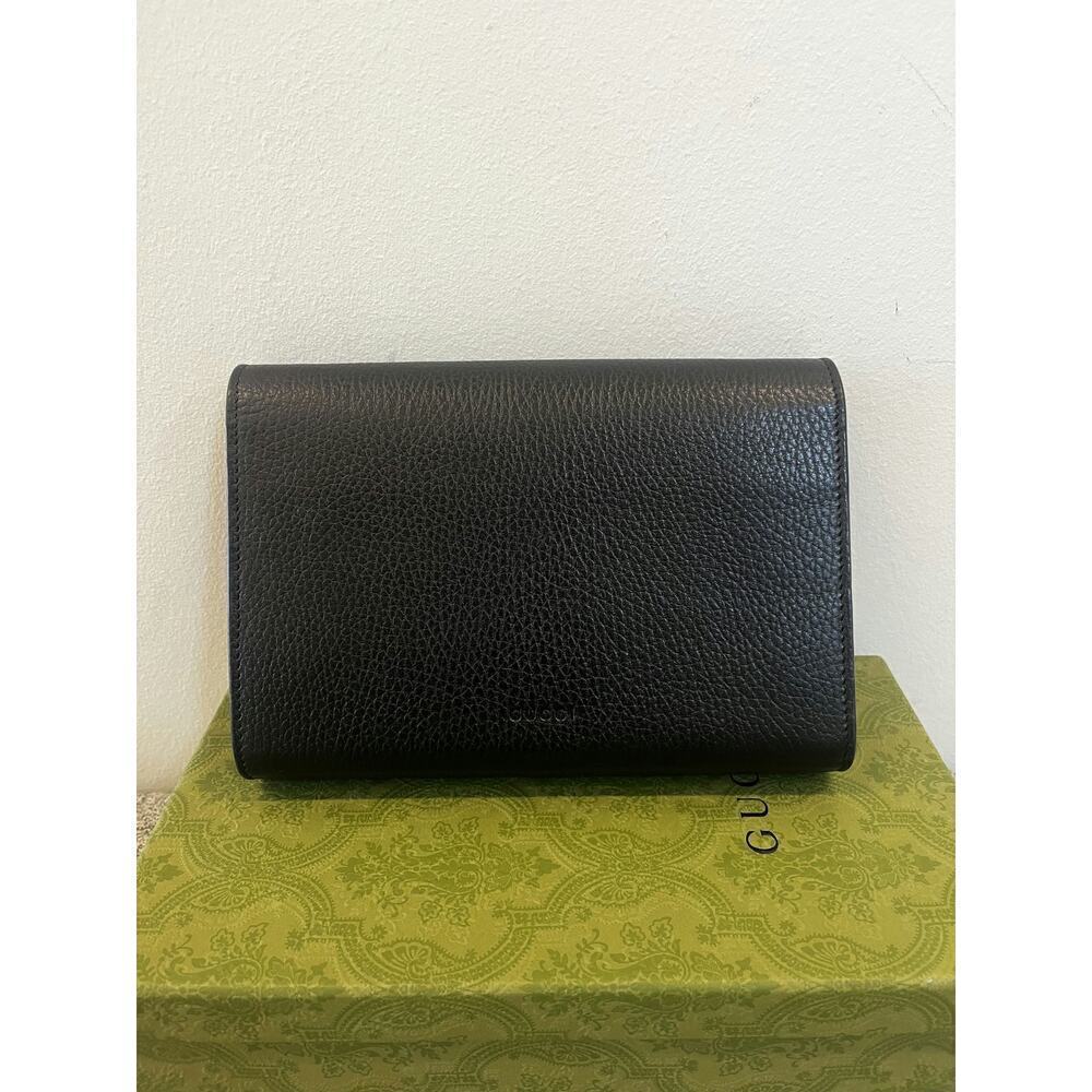 Gucci Dionysus Black Leather Wallet on Chain - Like New Condition - Picture 2 of 4